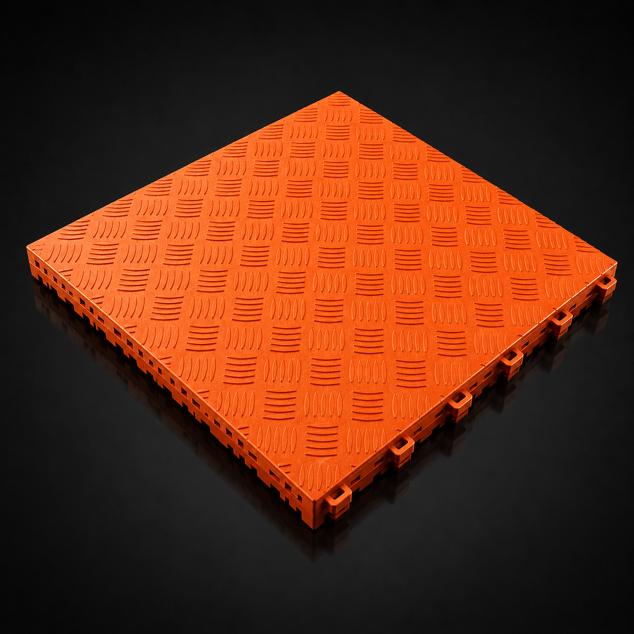 Loseta de garaje CorsaLux Chicane en naranja