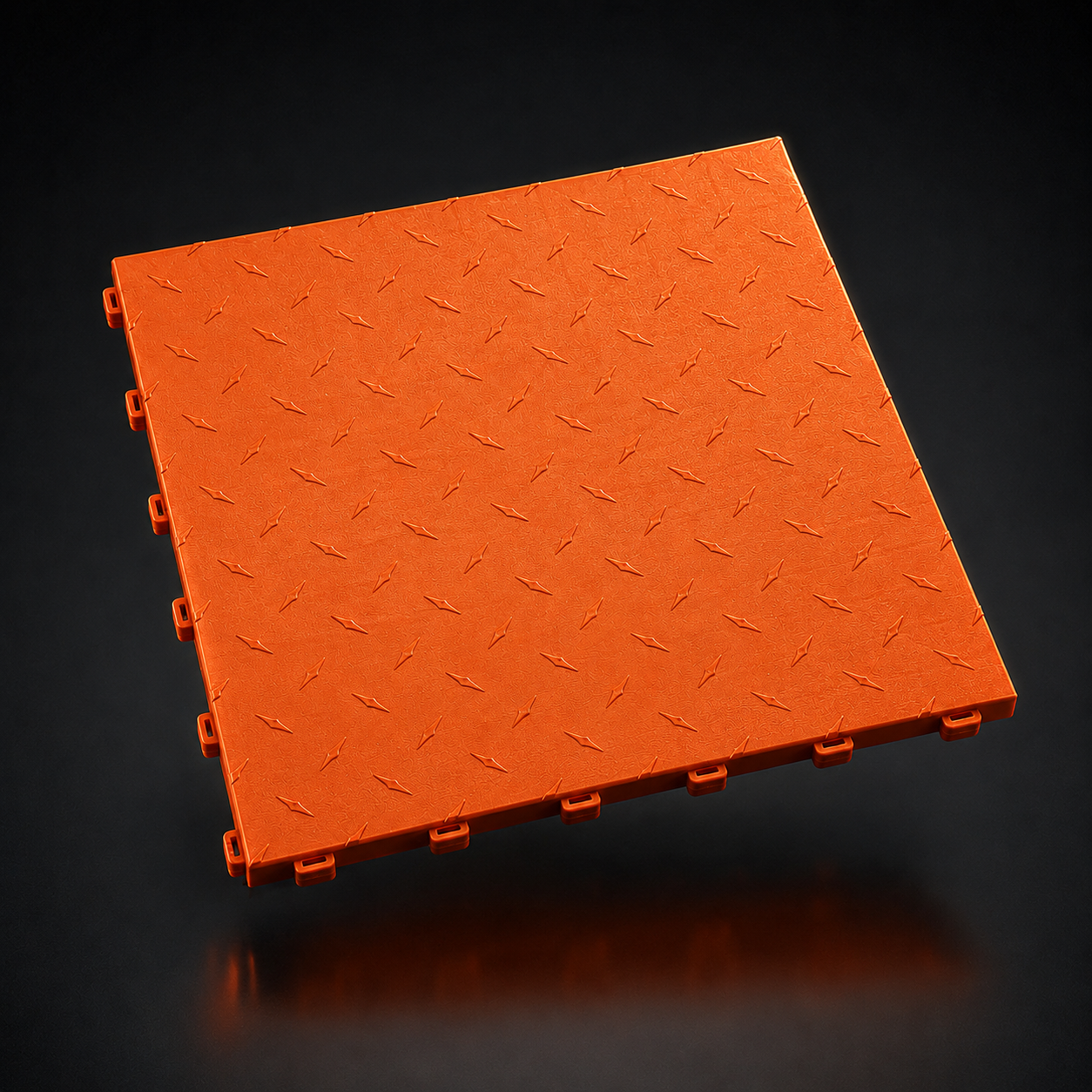 Loseta de garaje CorsaLux Vertex en naranja